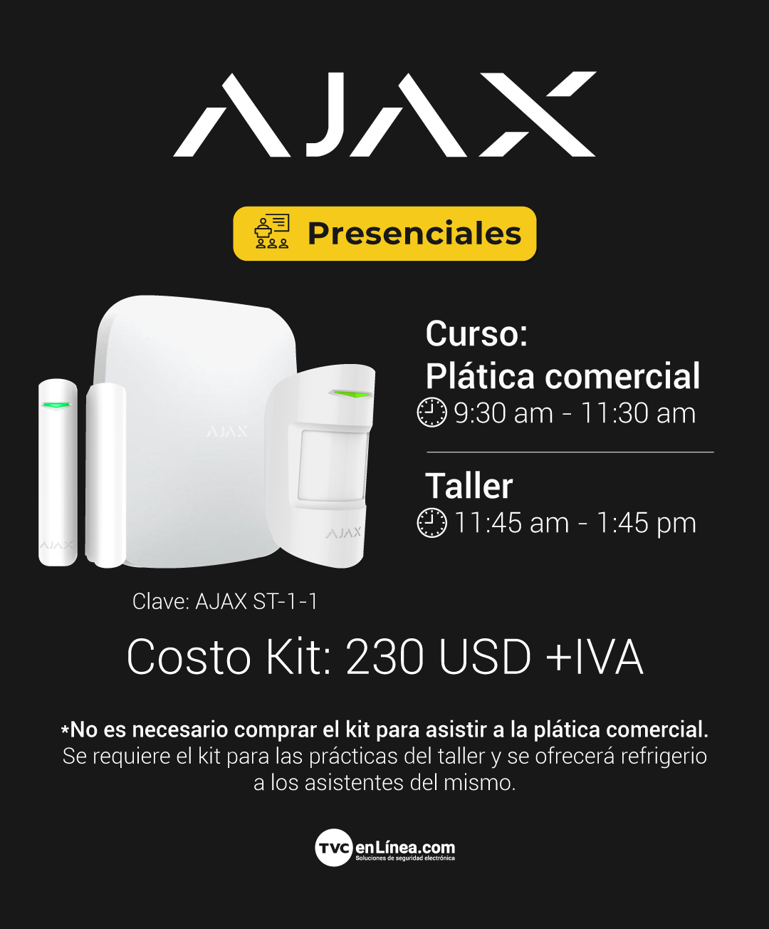 Taller de Lanzamiento: Nueva solución de intrusión Ajax Systems