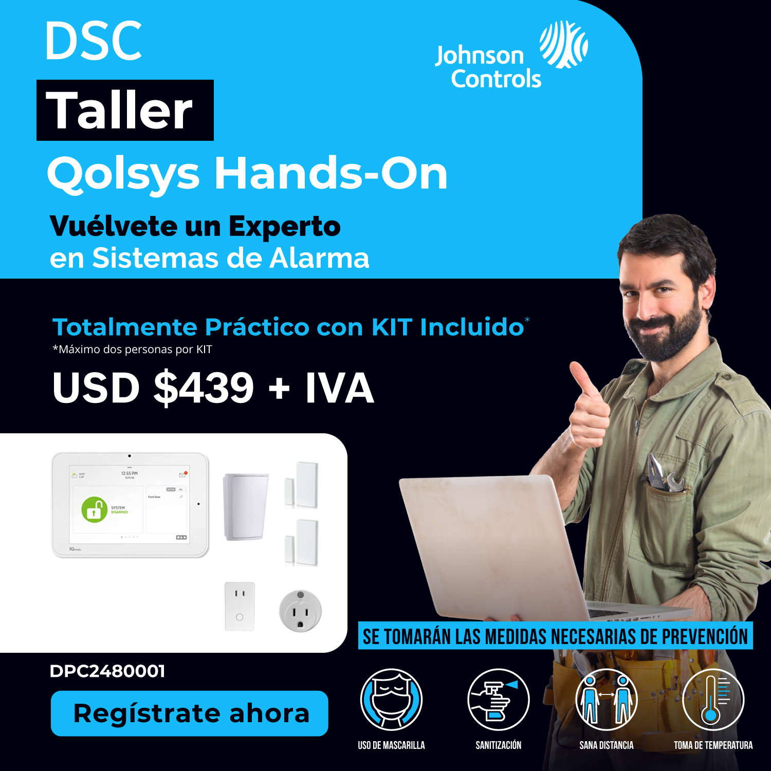 Taller DSC: Qolsys Hands-On