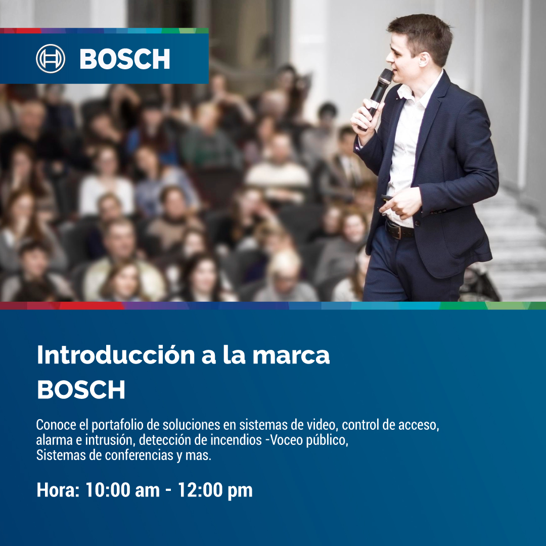 BOSCH : Introducción a la marca BOSCH (1 día)