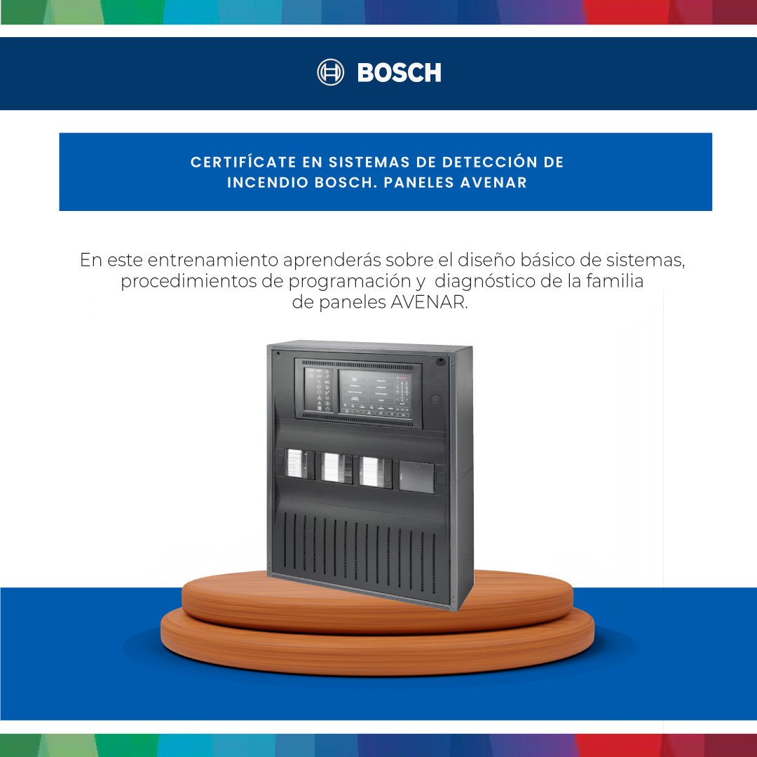 BOSCH – Certificación AVENAR (3 días)