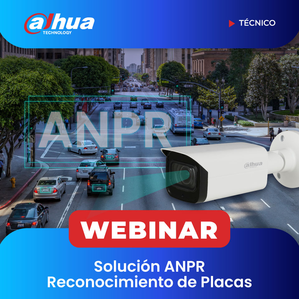 DAHUA: Solucion ANPR Reconocimiento de Placas (TÉCNICO)