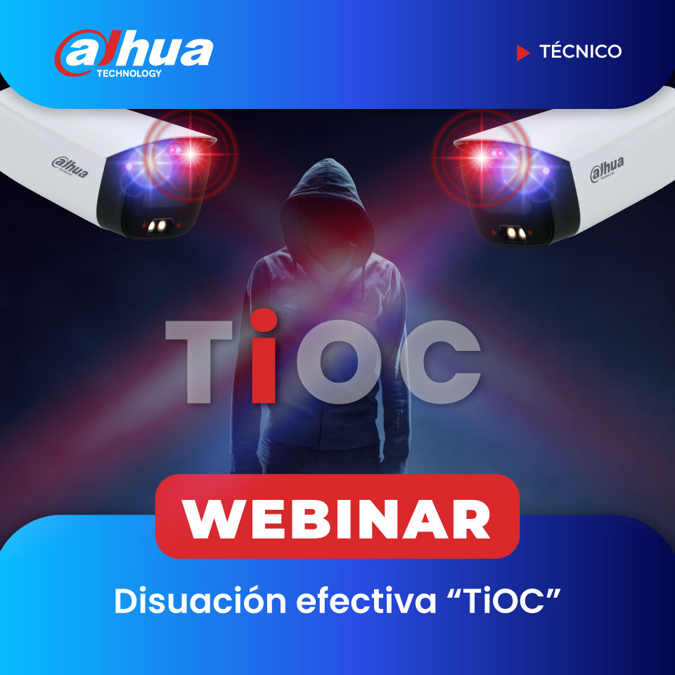 DAHUA: Disuacion efectiva “TiOC” (TÉCNICO)