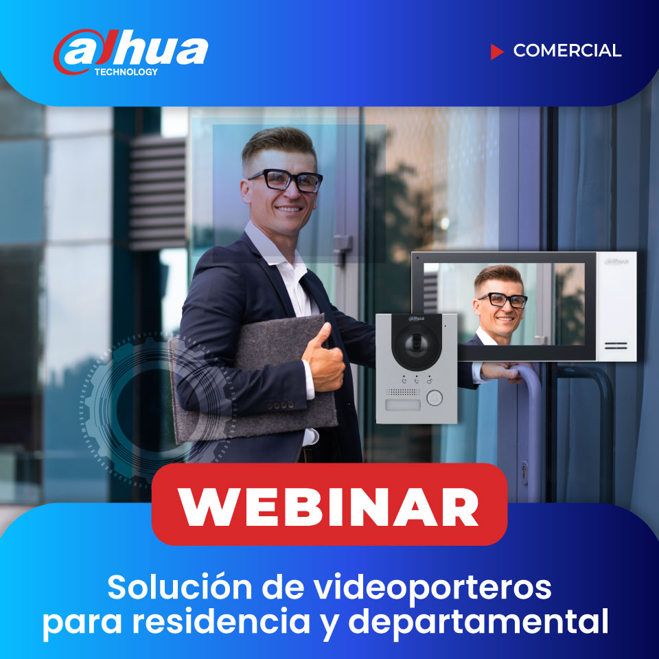 DAHUA: Solución de videoporteros para residencia y departamental (COMERCIAL)