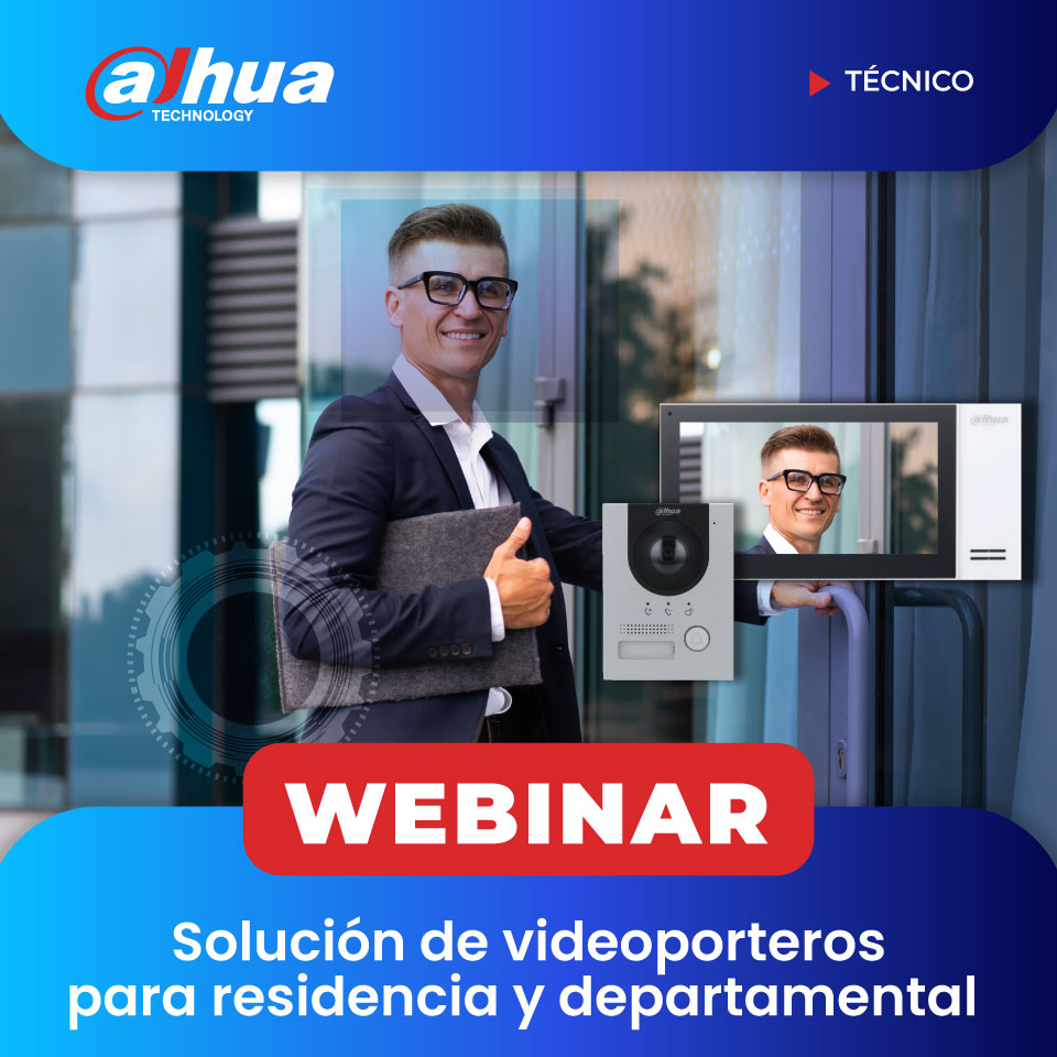 DAHUA: Solución de videoporteros para residencia y departamental (TÉCNICO)