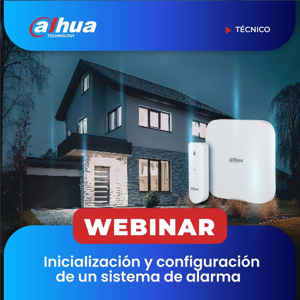 DAHUA: Inicialización y configuración de un sistema de alarma (TÉCNICO)