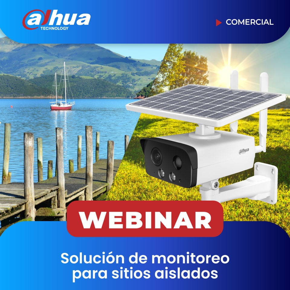 DAHUA: Solución de monitoreo para sitios aislados (COMERCIAL)