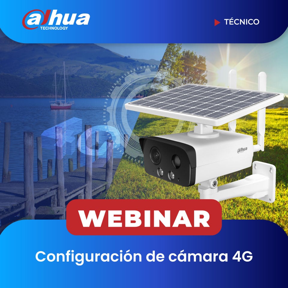 DAHUA: Configuración de cámara 4G (TÉCNICO)