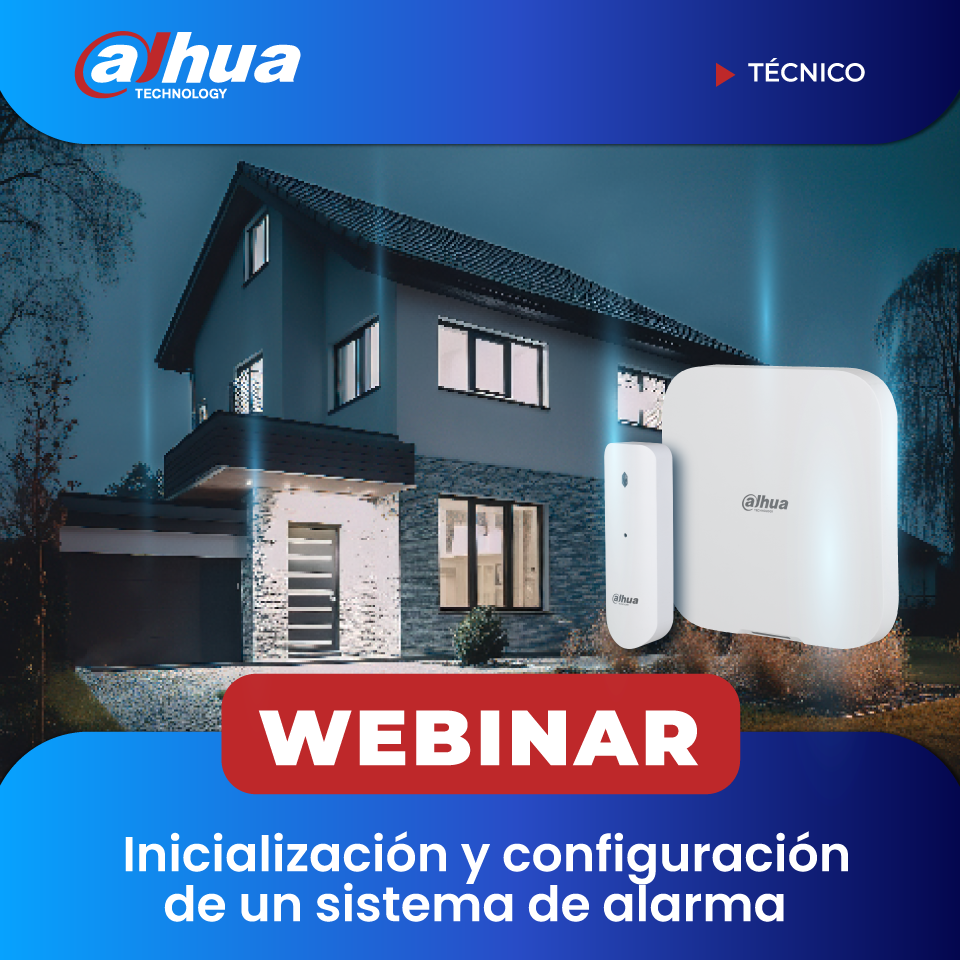 DAHUA: Inicialización y configuración de un sistema de alarma  (TÉCNICO)