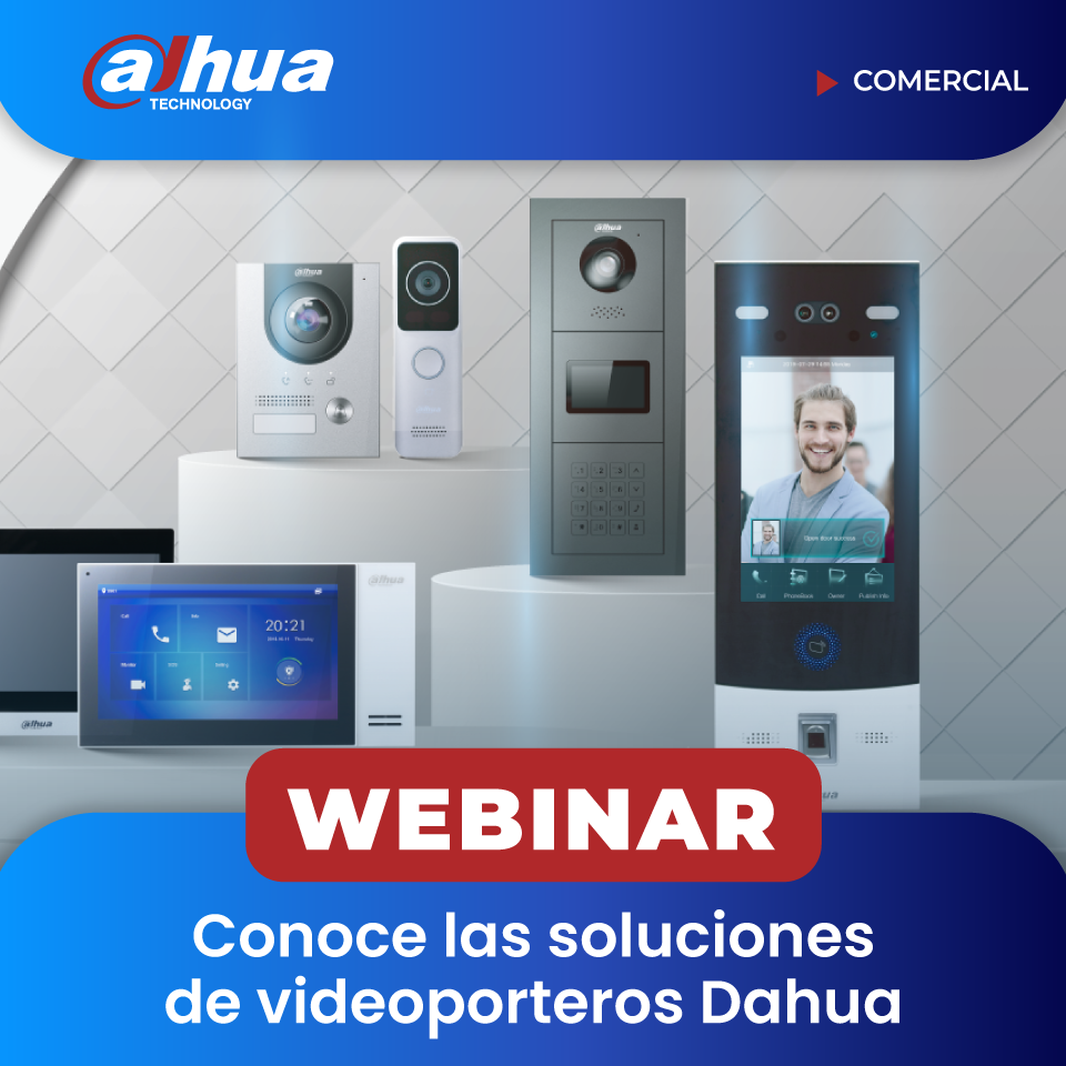 DAHUA: Conoce las soluciones de Videoporteros de Dahua. (COMERCIAL)