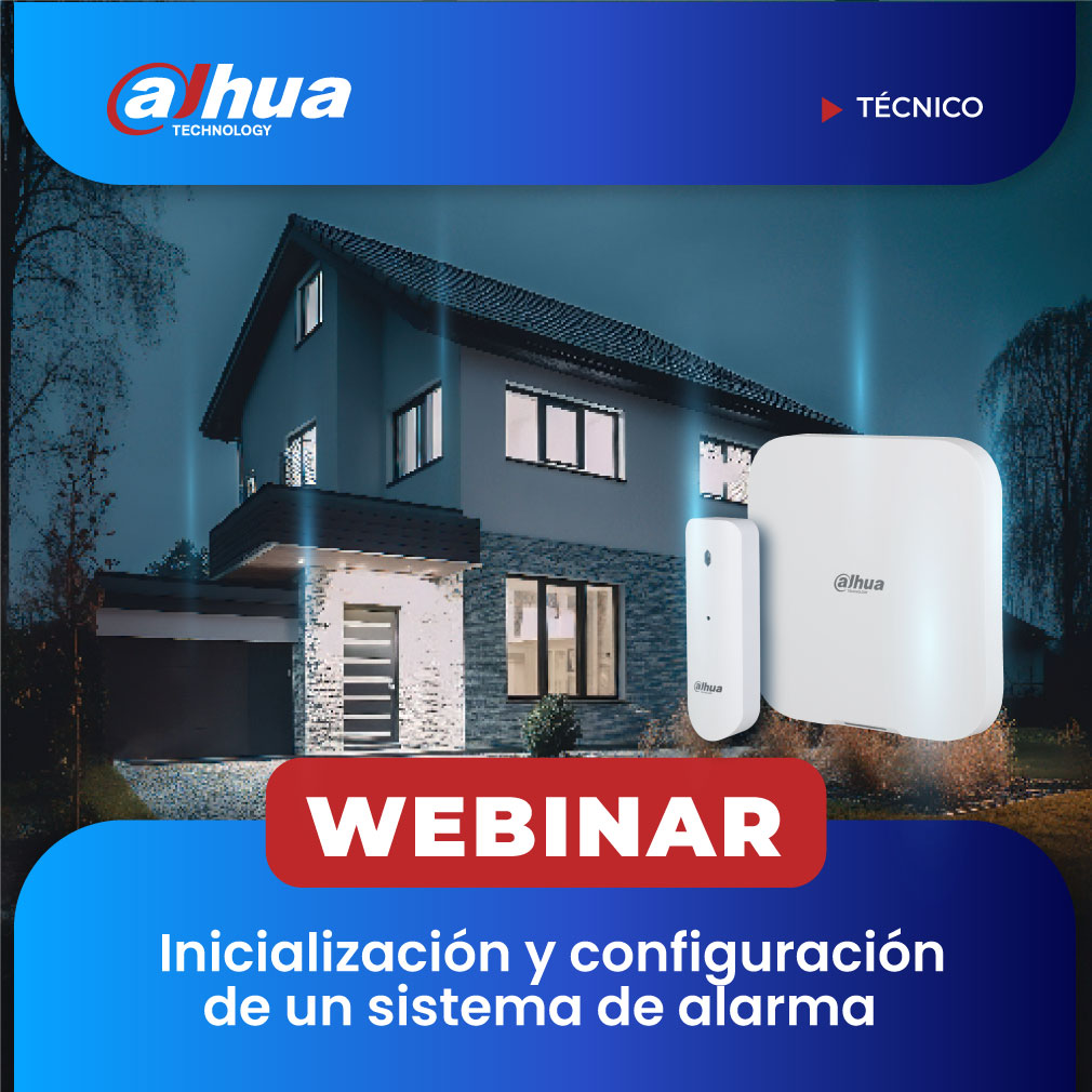 DAHUA: Inicialización y configuración de un sistema de alarma (TÉCNICO)