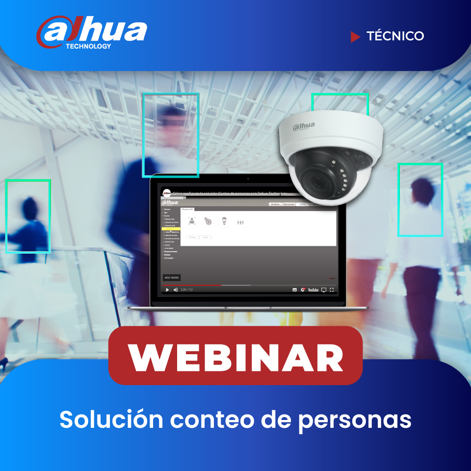 DAHUA: Solucion Conteo de Personas (TÉCNICO)