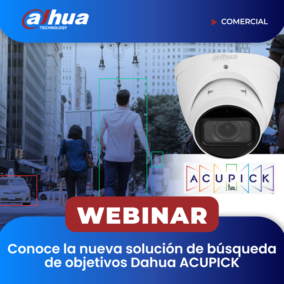 DAHUA: Conoce la nueva solución de búsqueda de objetivos Dahua “AcuPick” (COMERCIAL)