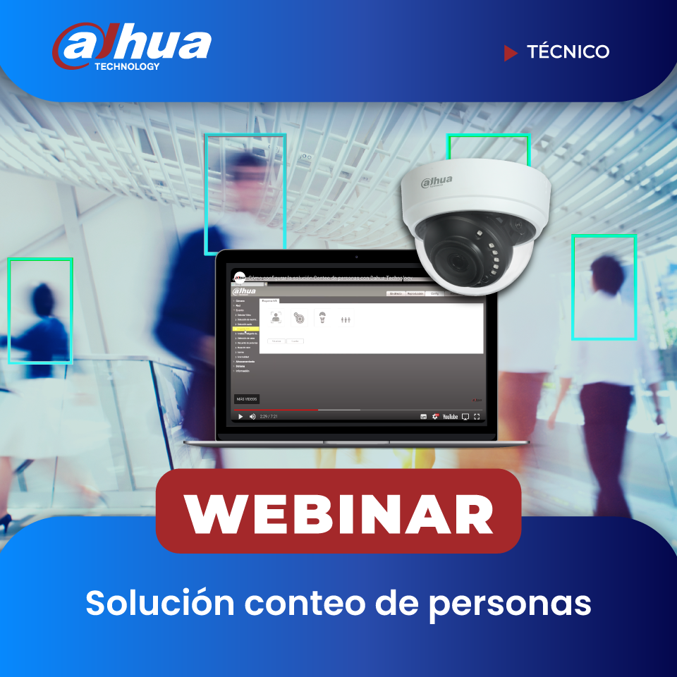 DAHUA: Solución Conteo de Personas (TÉCNICO)