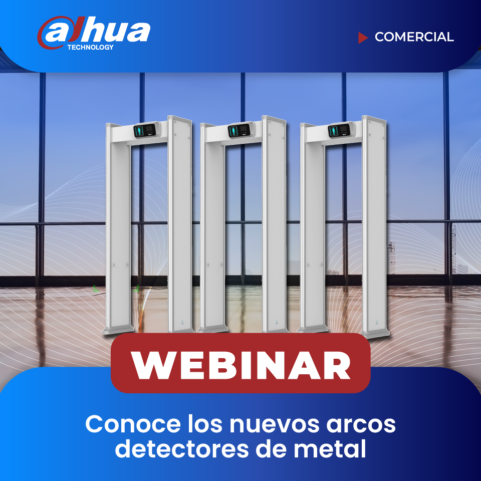 DAHUA: Conoce los nuevos arcos detectores de metal. (COMERCIAL)