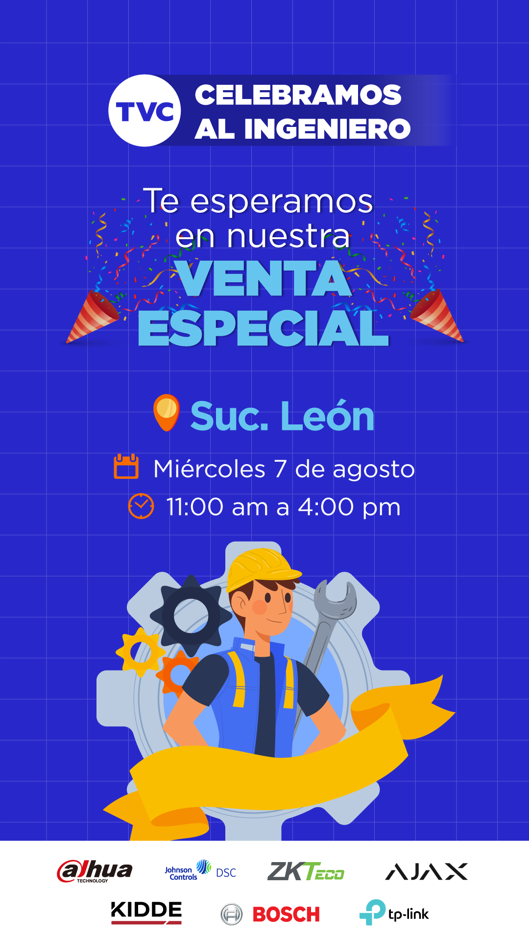 TVC: Celebramos al Ingeniero – Venta especial (1 día)