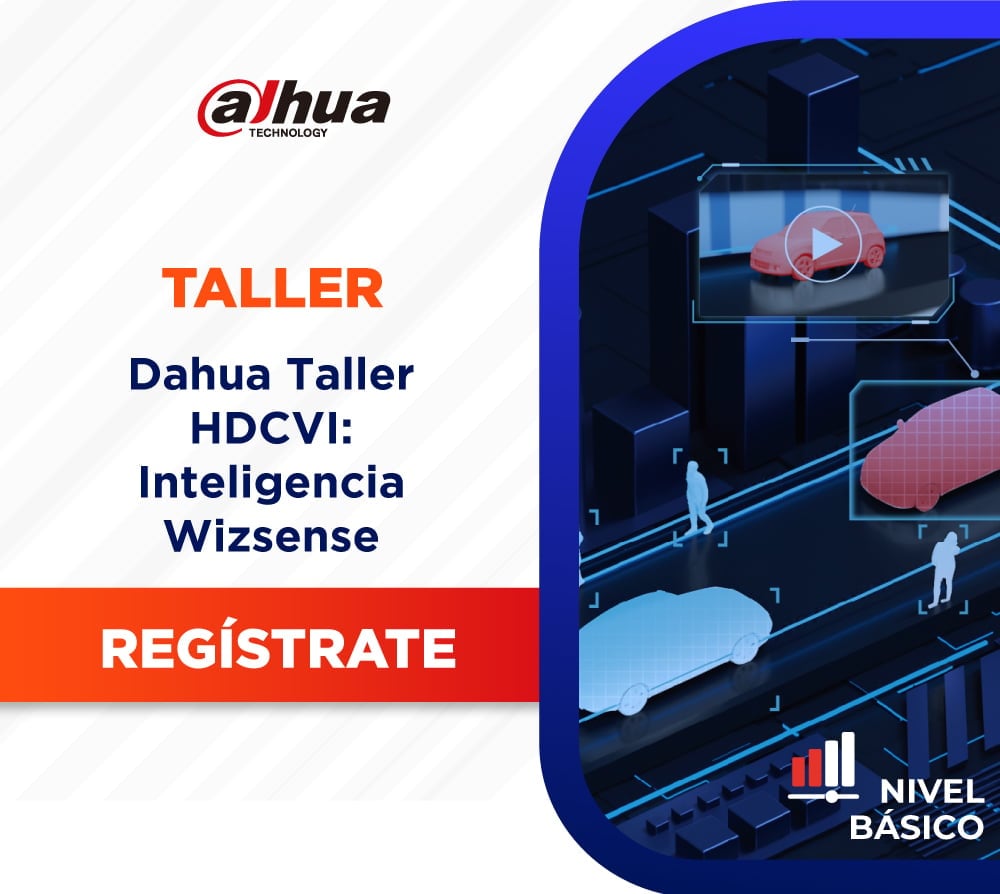 DAHUA | TALLER HDCVI INTELIGENCIA WIZSENSE (1 DÍA)