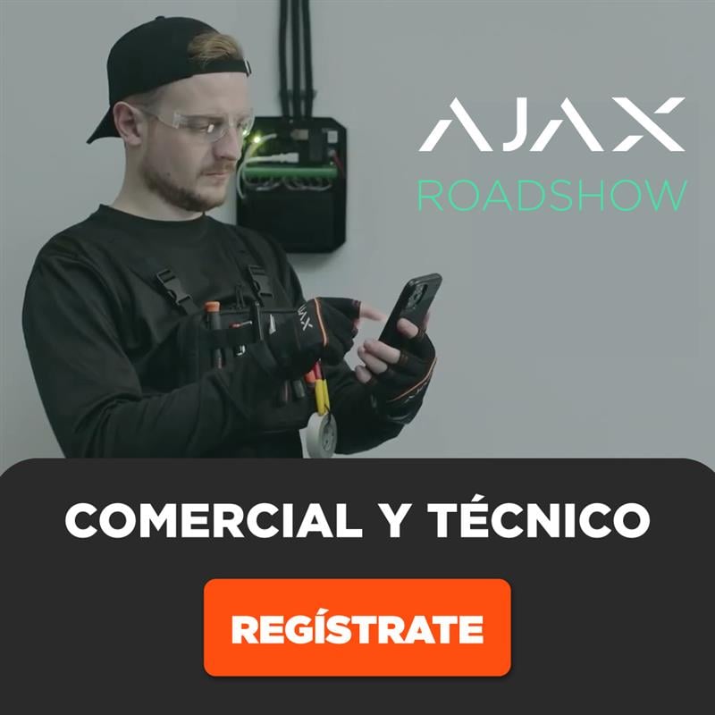 AJAX | ROADSHOW AJAX, COMERCIAL Y TÉCNICO (1 DÍA)