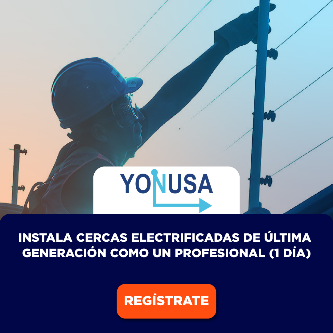 YONUSA | INSTALA CERCAS ELECTRIFICADAS DE ÚLTIMA GENERACIÓN COMO UN PROFESIONAL (1 DÍA)
