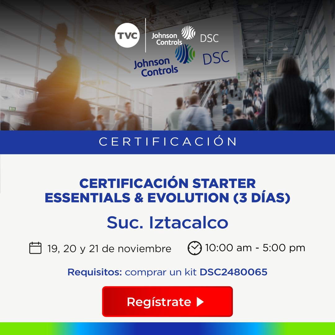 DSC | CERTIFICACIÓN STARTER ESSENTIALS & EVOLUTION (3 DÍAS) EL EVENTO INICIA EL 19 DE NOVIEMBRE